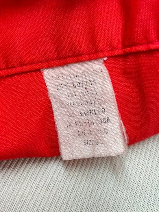 Vintage Red Western Pearl Snap Shirt Smile Pockets Rodeo Cowboycore M - Picture 8 of 9